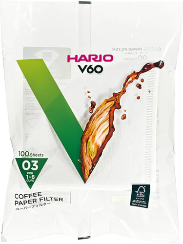 Hario v60 size white - v60, 3