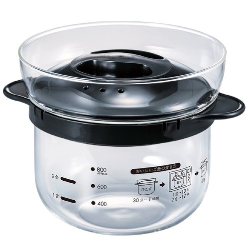 Hario microwave glass rice - glass,