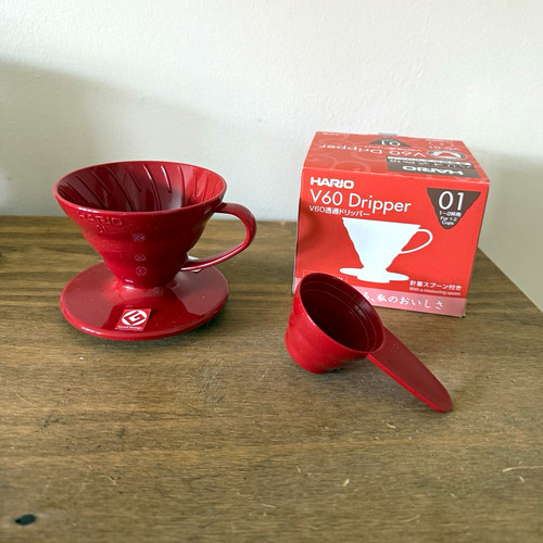 Hario v60 dripper - hario, manual