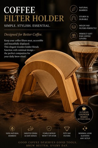 Moyue bamboo v60 coffee - moyue,