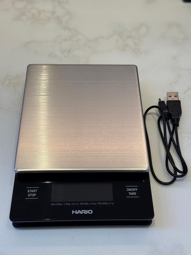 Hario v60 metal - metal, scale