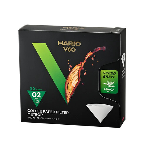 Hario v60 meteor paper - meteor, coffee