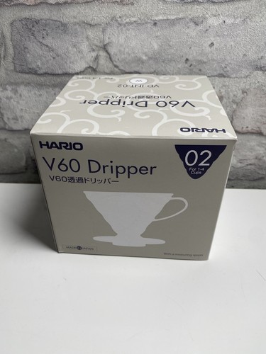 Hario v60 dripper coffee white - v60,