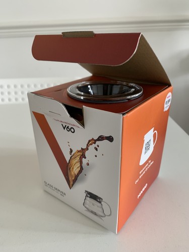 Hario xgs v60 glass - xgs-36-tb,