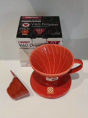 Hario v60 vdc - hario, vdc-01-r
