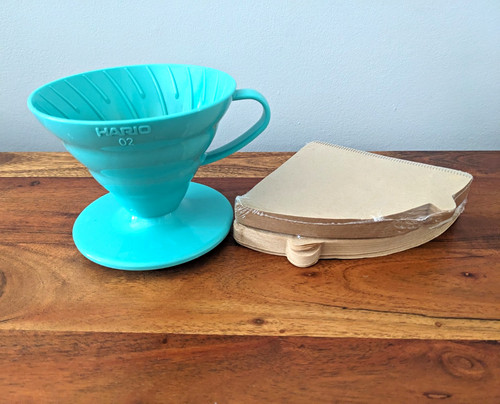 Hario v60 pour over coffee - pour,