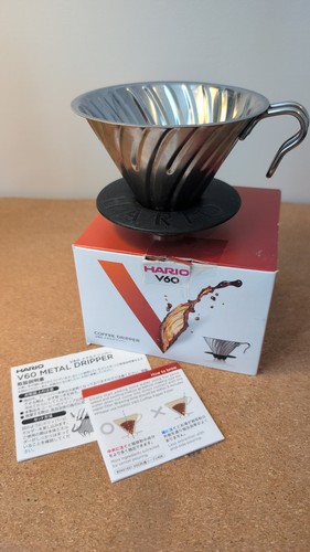 Hario v60 metal stainless - hario,