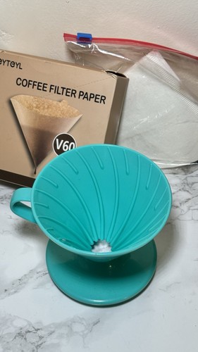 Hario v60 coffee dripper aqua - hario,
