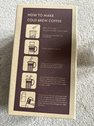 Hario 600ml cold - cold, brew